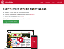 Tablet Screenshot of adblockplus.org